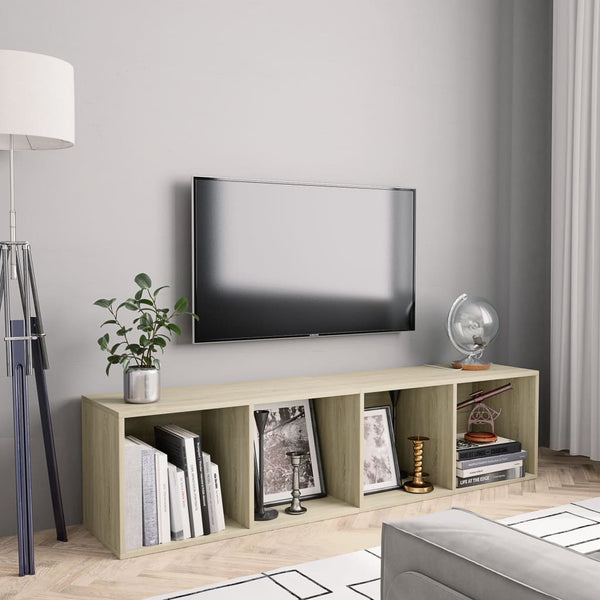  Book Cabinet/TV Cabinet Sonoma Oak