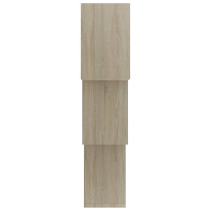 Cube Wall Shelves Sonoma Oak Chipboard