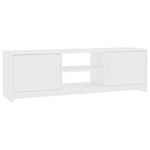 TV Cabinet  White - Chipboard