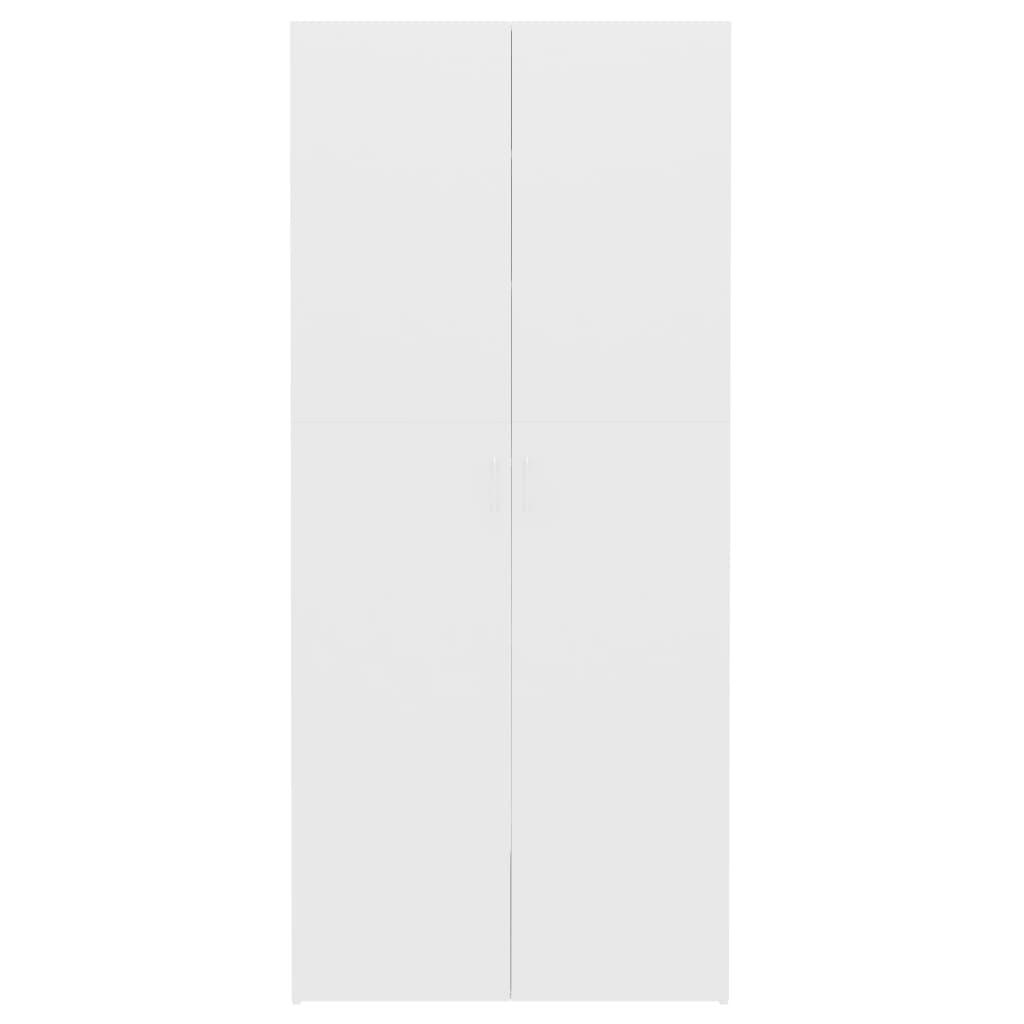 Shoe Cabinet White Chipboard