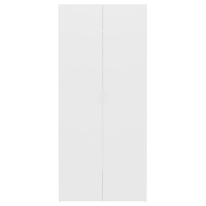 Shoe Cabinet White Chipboard