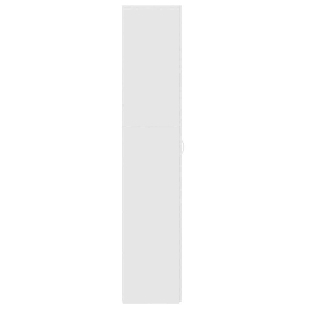 Shoe Cabinet White Chipboard