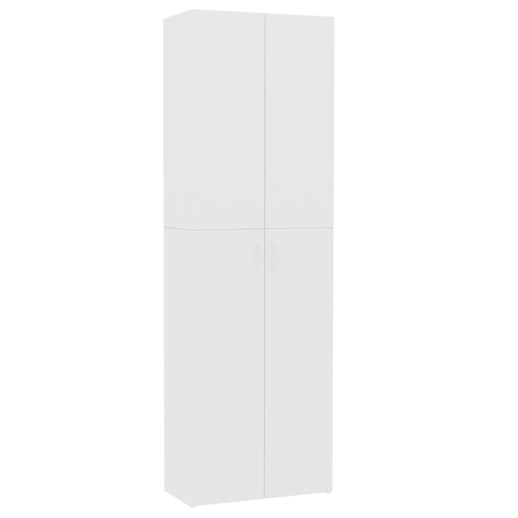 Office Cabinet White Chipboard