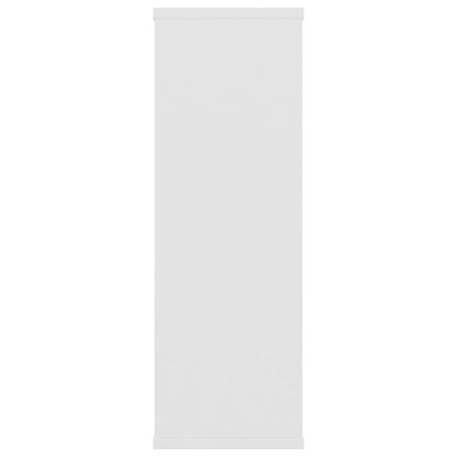 White Wall Shelves 3 Compartments Engineered Wood | HomeAndLiving