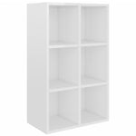 Book Cabinet/Sideboard High Gloss White- Chipboard