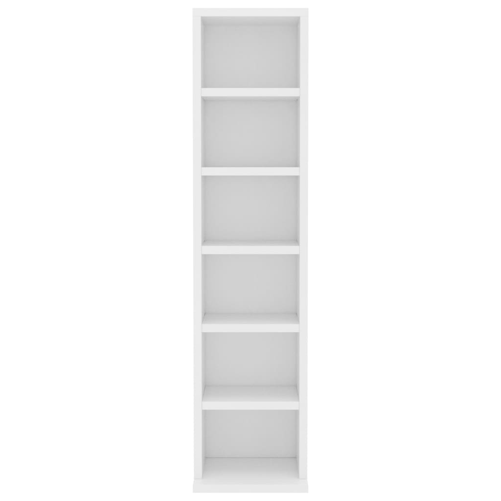 CD Cabinet White Chipboard