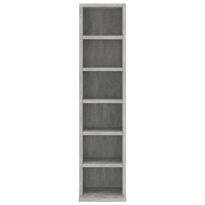 CD Cabinet Concrete Grey Chipboard
