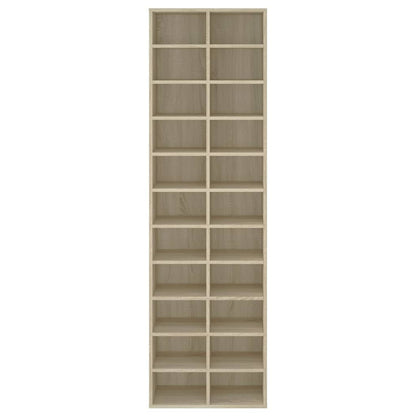 Shoe Cabinet  Sonoma Oak Chipboard
