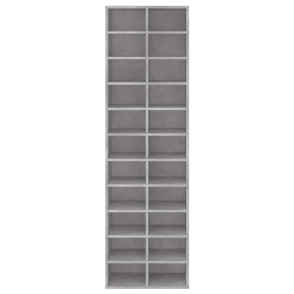 Shoe Cabinet  Concrete Grey Chipboard