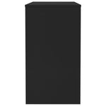 Black Study Desk 90x40cm Engineered Wood | HomeAndLiving