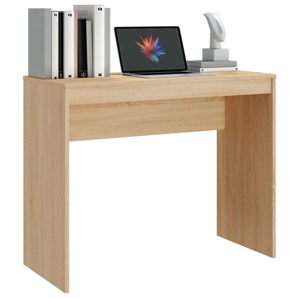 Desk Sonoma Oak Chipboard - 90×40×72cm