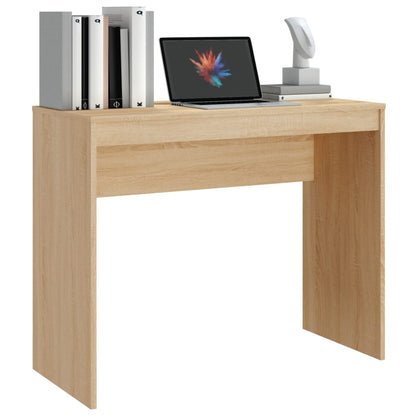 Desk Sonoma Oak Chipboard - 90×40×72cm