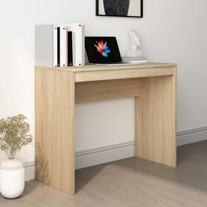 Desk Sonoma Oak Chipboard - 90×40×72cm