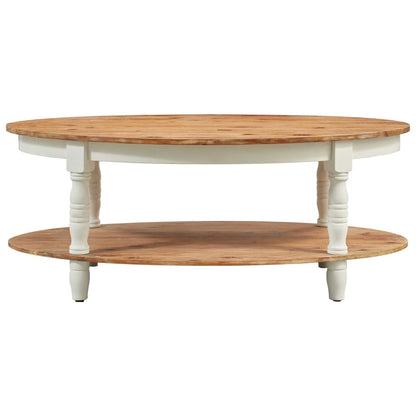 Coffee Table Elegant Solid Acacia Wood
