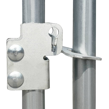 Outdoor Chicken Cage Galvanized Steel XL