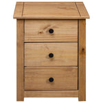 Solid Pine Bedside Table 3 Drawer Cabinet | HomeAndLiving