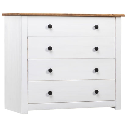 Side Cabinet White Pine Panama Range