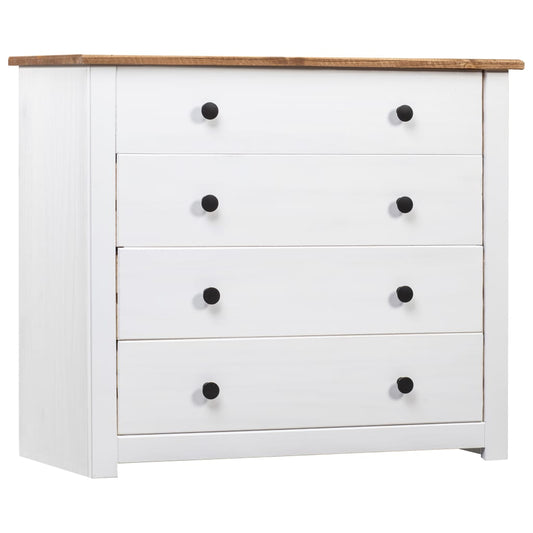 Side Cabinet White Pine Panama Range
