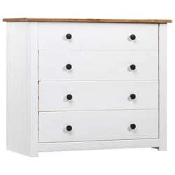 Side Cabinet White Pine Panama Range