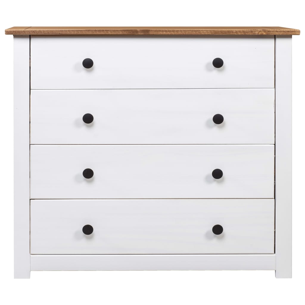 Side Cabinet White Pine Panama Range