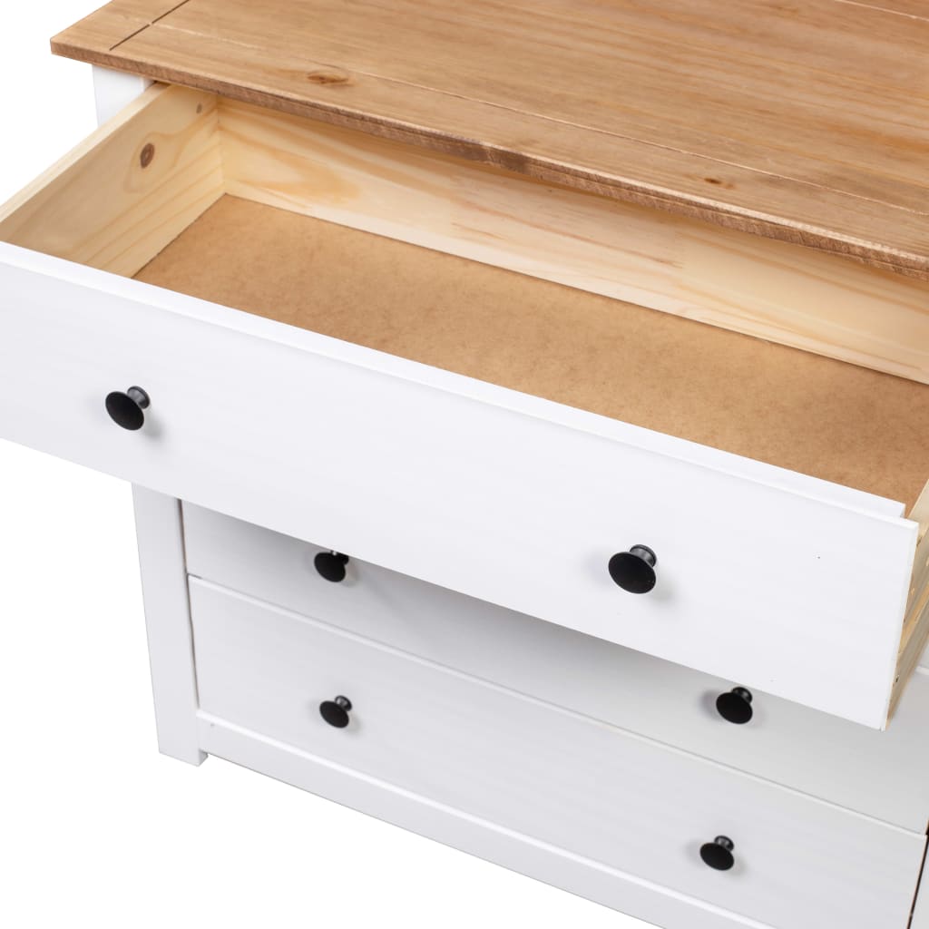 Side Cabinet White Pine Panama Range