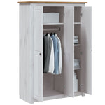 3-Door Wardrobe White Pine Panama Range