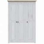 3-Door Wardrobe White Pine Panama Range