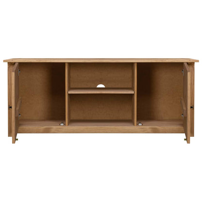 Tv Cabinet Solid Pine Wood Panama Range