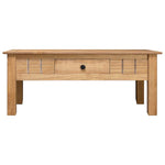 Coffee Table 100x60x45cm Solid Pine Wood Panama Range Living Room Table