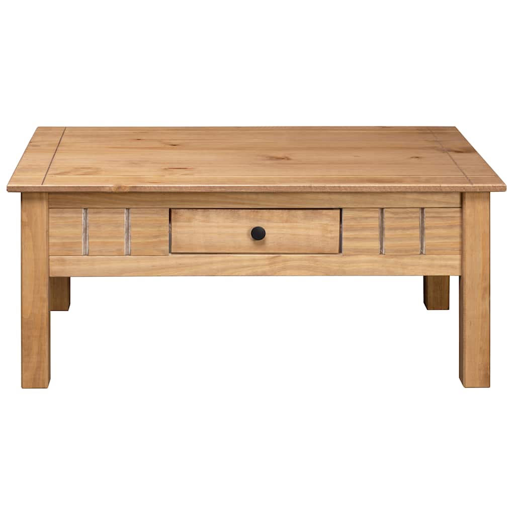 Coffee Table 100x60x45cm Solid Pine Wood Panama Range Living Room Table
