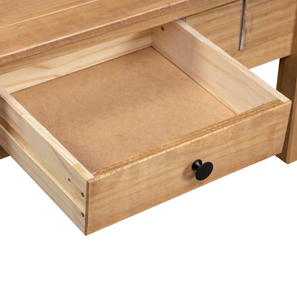 Coffee Table 100x60x45cm Solid Pine Wood Panama Range Living Room Table