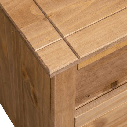 Corner Tv Cabinet Solid Pine 93x49x49cm