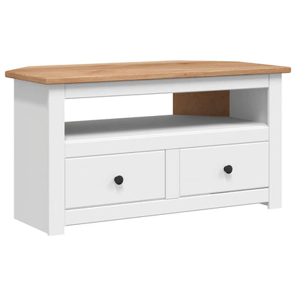 Corner Tv Cabinet Solid Wood 93x49x49cm