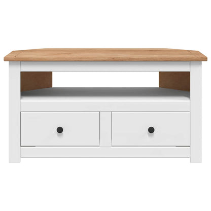Corner Tv Cabinet Solid Wood 93x49x49cm