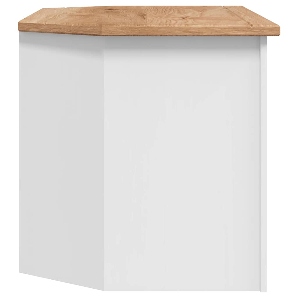 Corner Tv Cabinet Solid Wood 93x49x49cm