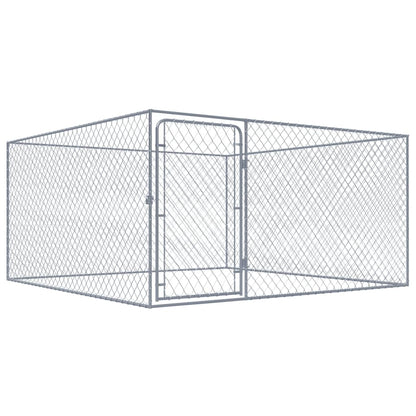 Outdoor Dog Kennel Galvanised Steel S"