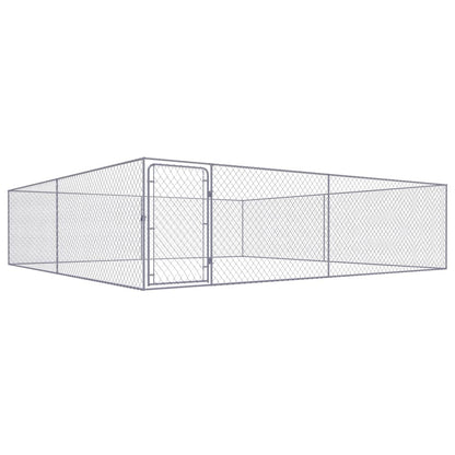 Outdoor Dog Kennel Galvanised Steel  M