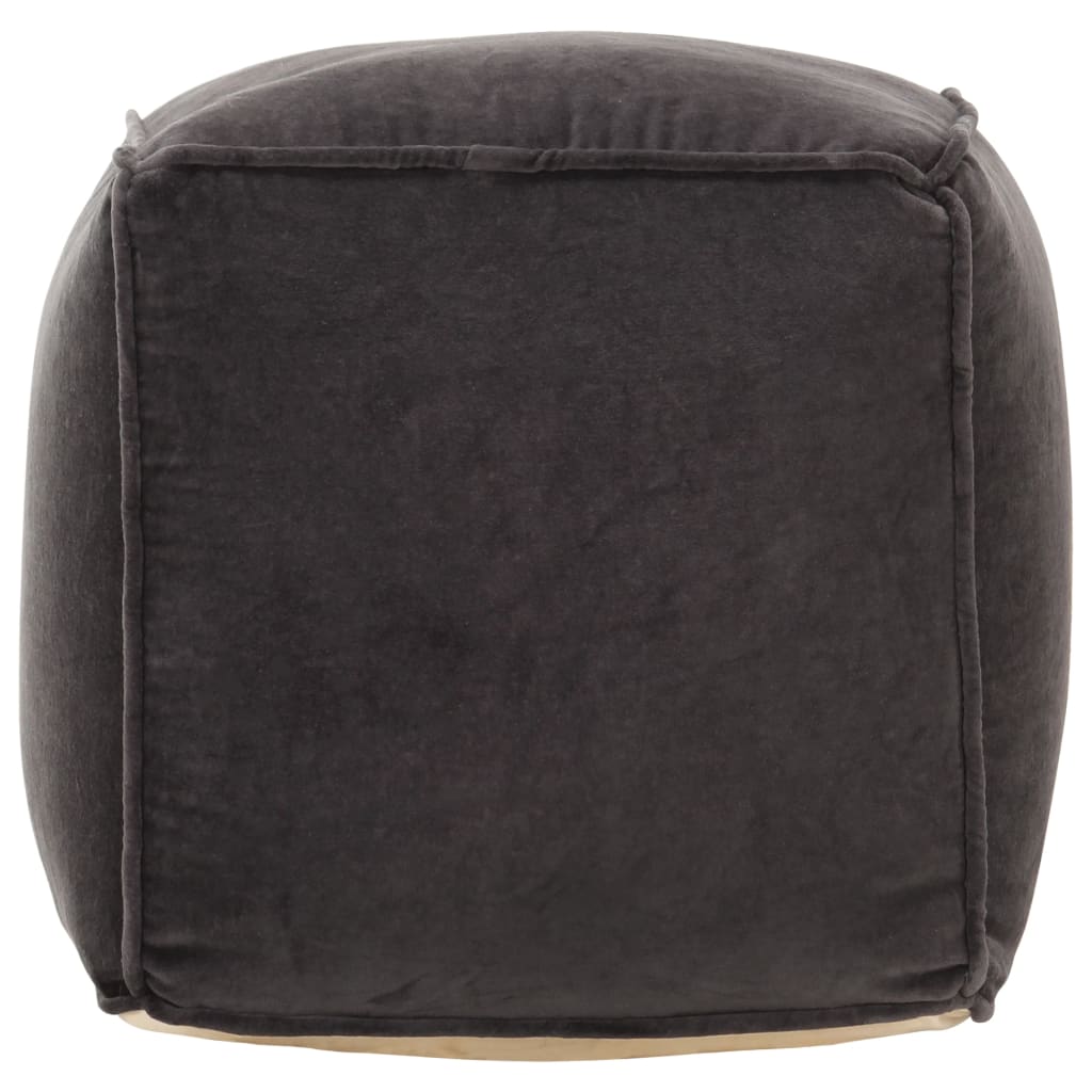 Pouffe Cotton Velvet