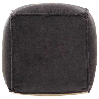 Pouffe Cotton Velvet
