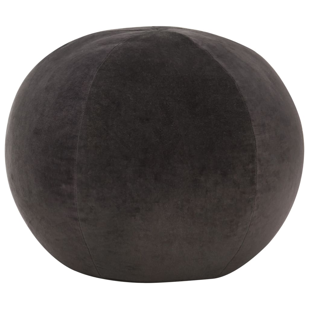 Pouffe Cotton Velvet - 50×35cm