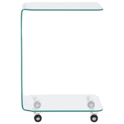 Coffee Table Tempered Glass - 45×40×63cm