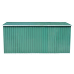 Garden Shed  Metal Green