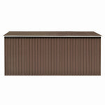 Garden Shed Metal Brown