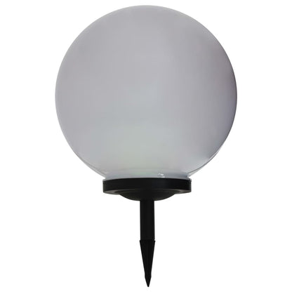 Outdoor Solar Lamps 2 pcs LED Spherical 40 cm RGB