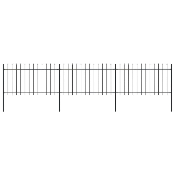  Garden Home Fence with Spear Top Steel