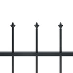 Garden Home Fence with Spear Top Steel