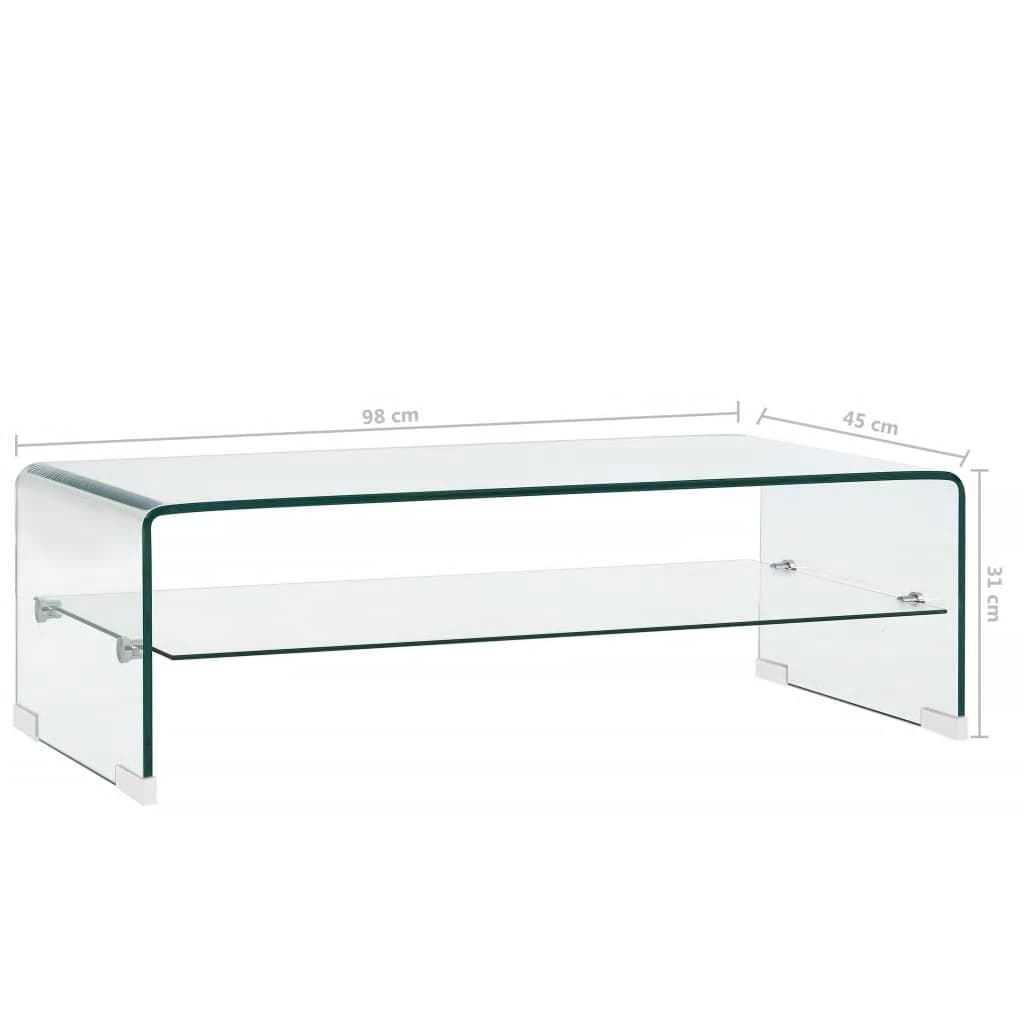 Tempered Glass Coffee Table