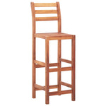 Bar Chairs 4 pcs Solid Acacia Wood