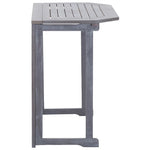 Folding Balcony Table Solid Acacia Wood