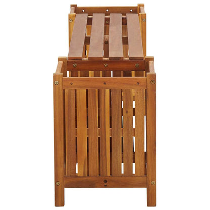 Acacia Wood Garden Bench Planters 150cm | HomeAndLiving